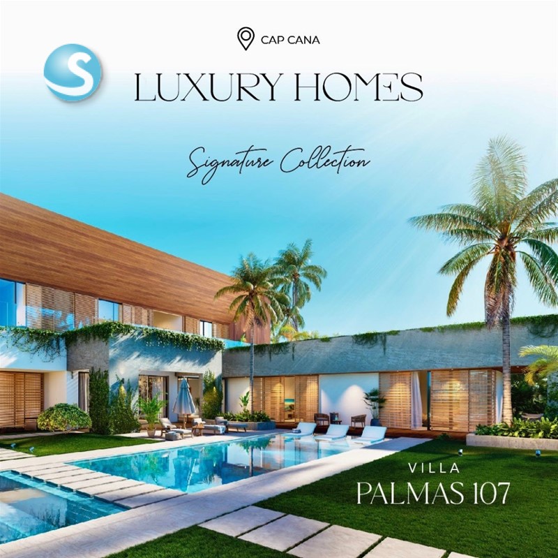 Villa de lujo en venta en exclusiva zona de Cap Cana en República Dominicana