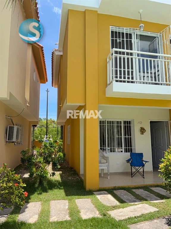Casa amueblada en venta en residencial seguro de Costa Bávaro