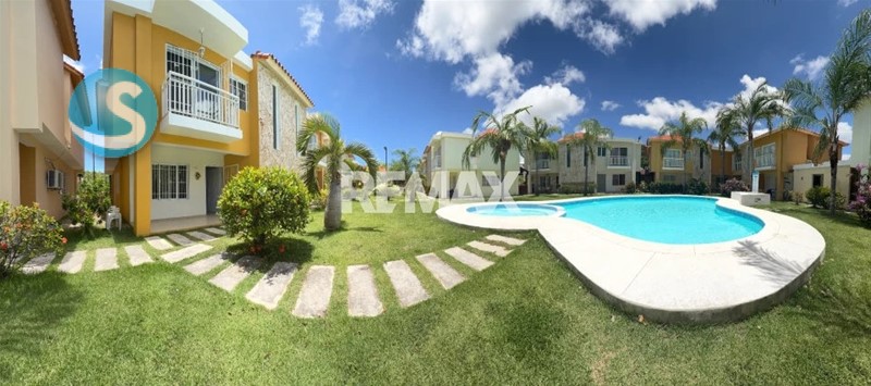 Casa amueblada en venta en residencial seguro de Costa Bávaro en República Dominicana