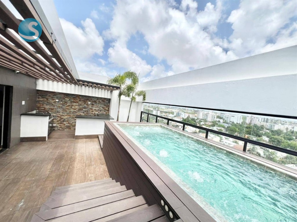 Penthouse Moderno en Venta en El Millón, Santo Domingo