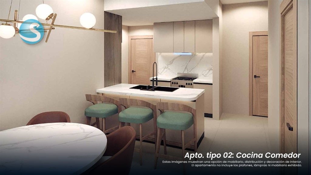 Apartamento moderno en venta en La Esperilla en República Dominicana
