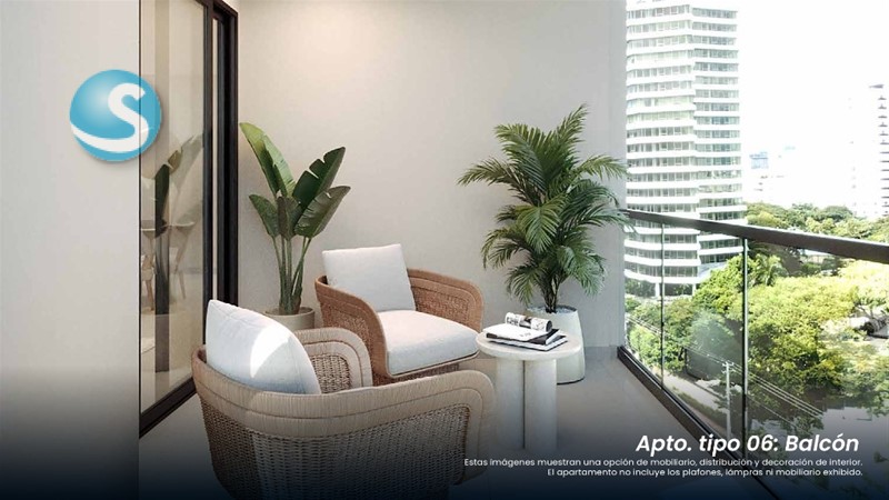 Apartamento moderno en venta en La Esperilla en República Dominicana
