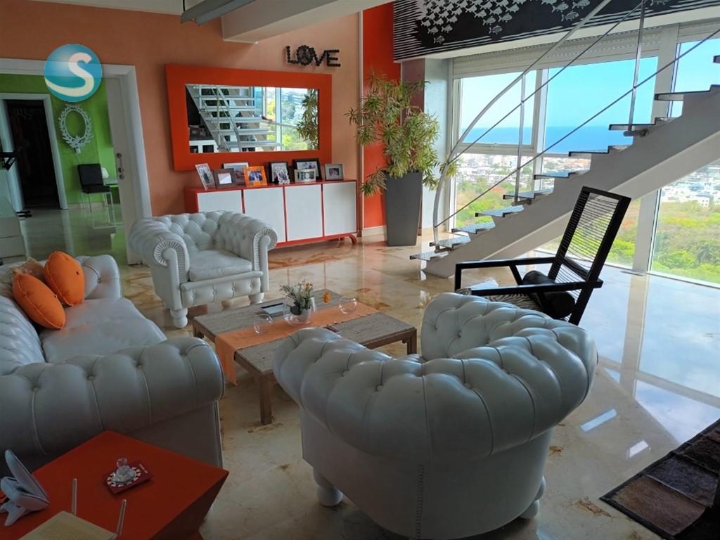 Penthouse de lujo en Los Cacicazgos, venta y alquiler en República Dominicana