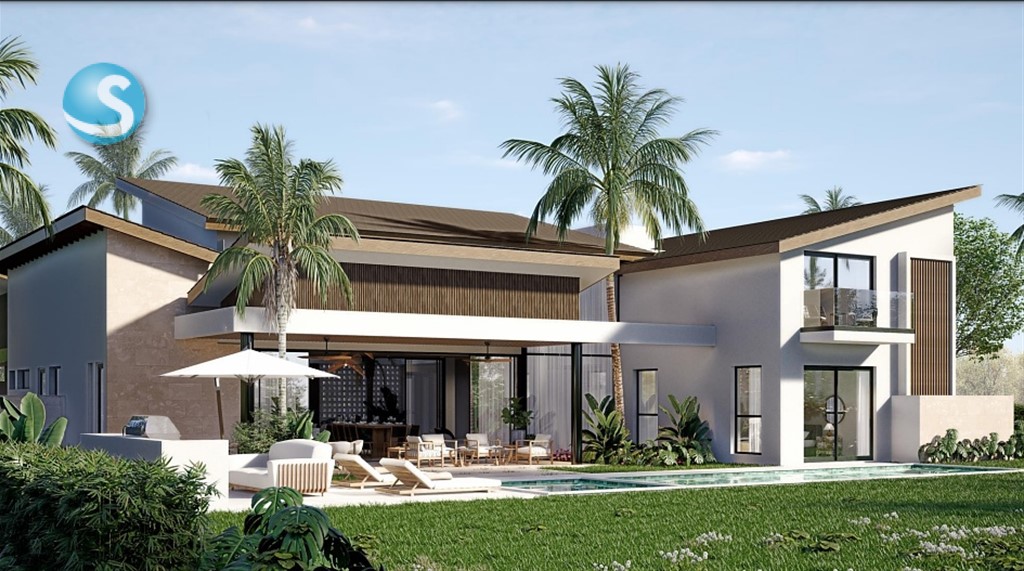 Villa de lujo en venta con amplio solar en Casa de Campo en República Dominicana