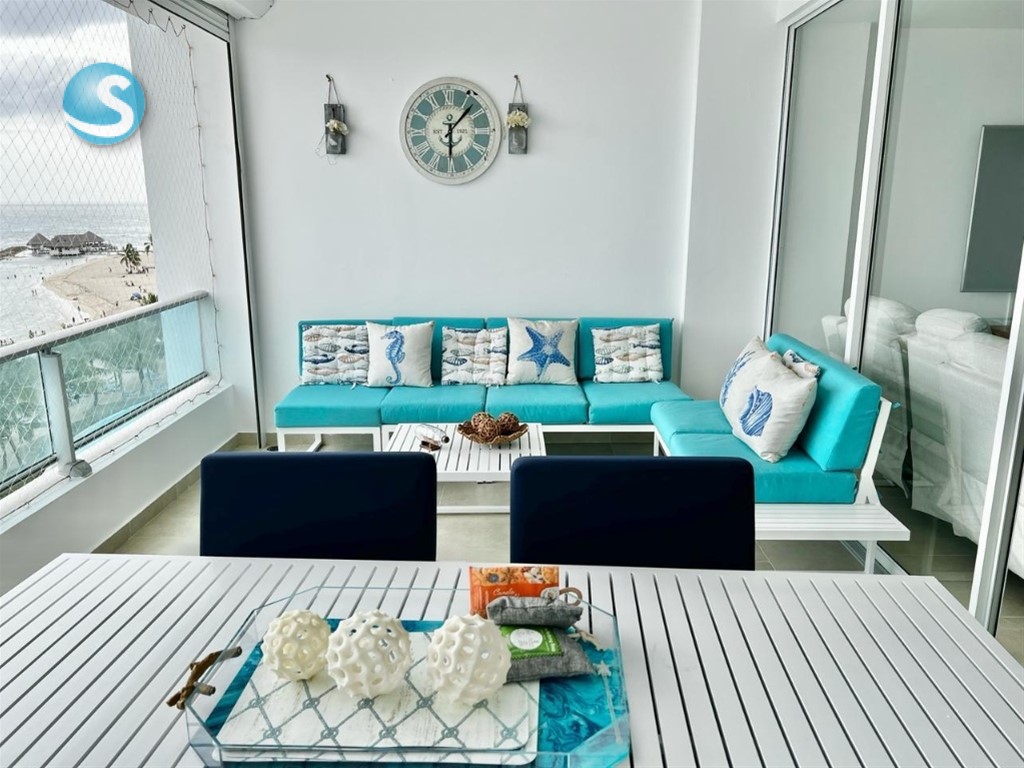 Apartamento en venta frente al mar en Juan Dolio en República Dominicana