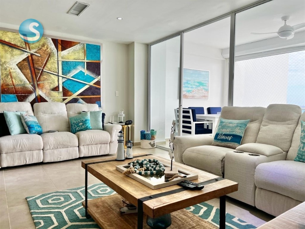 Apartamento en venta frente al mar en Juan Dolio en República Dominicana