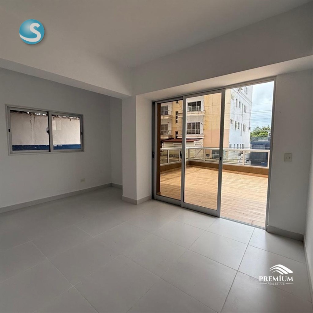Apartamento en venta con terraza en Mirador Norte en República Dominicana