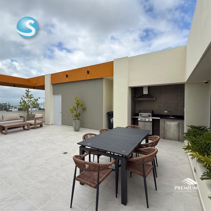 Apartamento en venta con terraza en Mirador Norte en República Dominicana