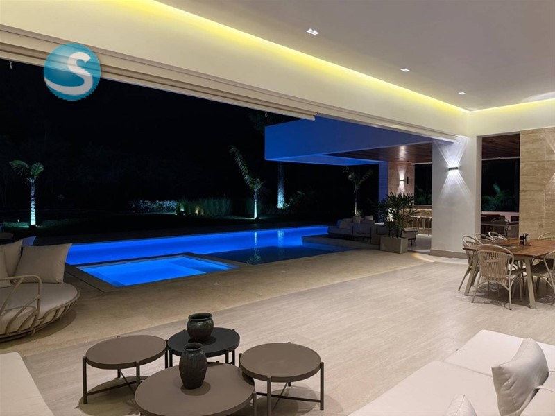 Villa de lujo con paneles solares en Casa de Campo en República Dominicana