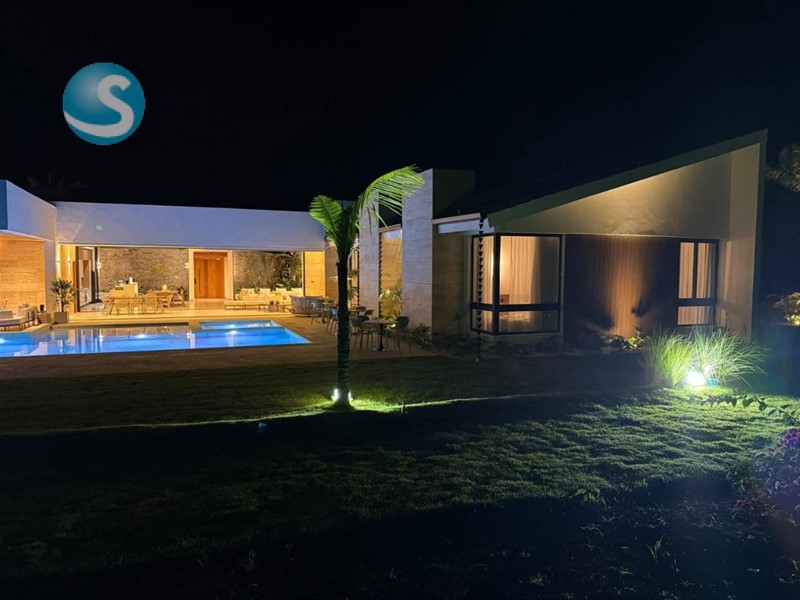 Villa de lujo con paneles solares en Casa de Campo en República Dominicana