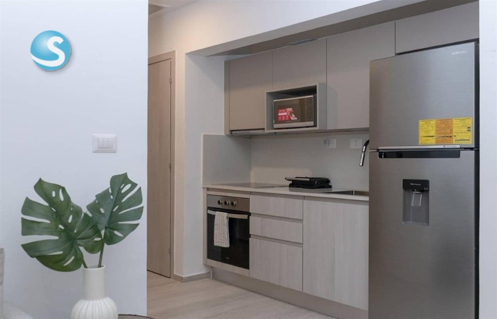 Apartamento moderno de 1 habitación en Bávaro en República Dominicana
