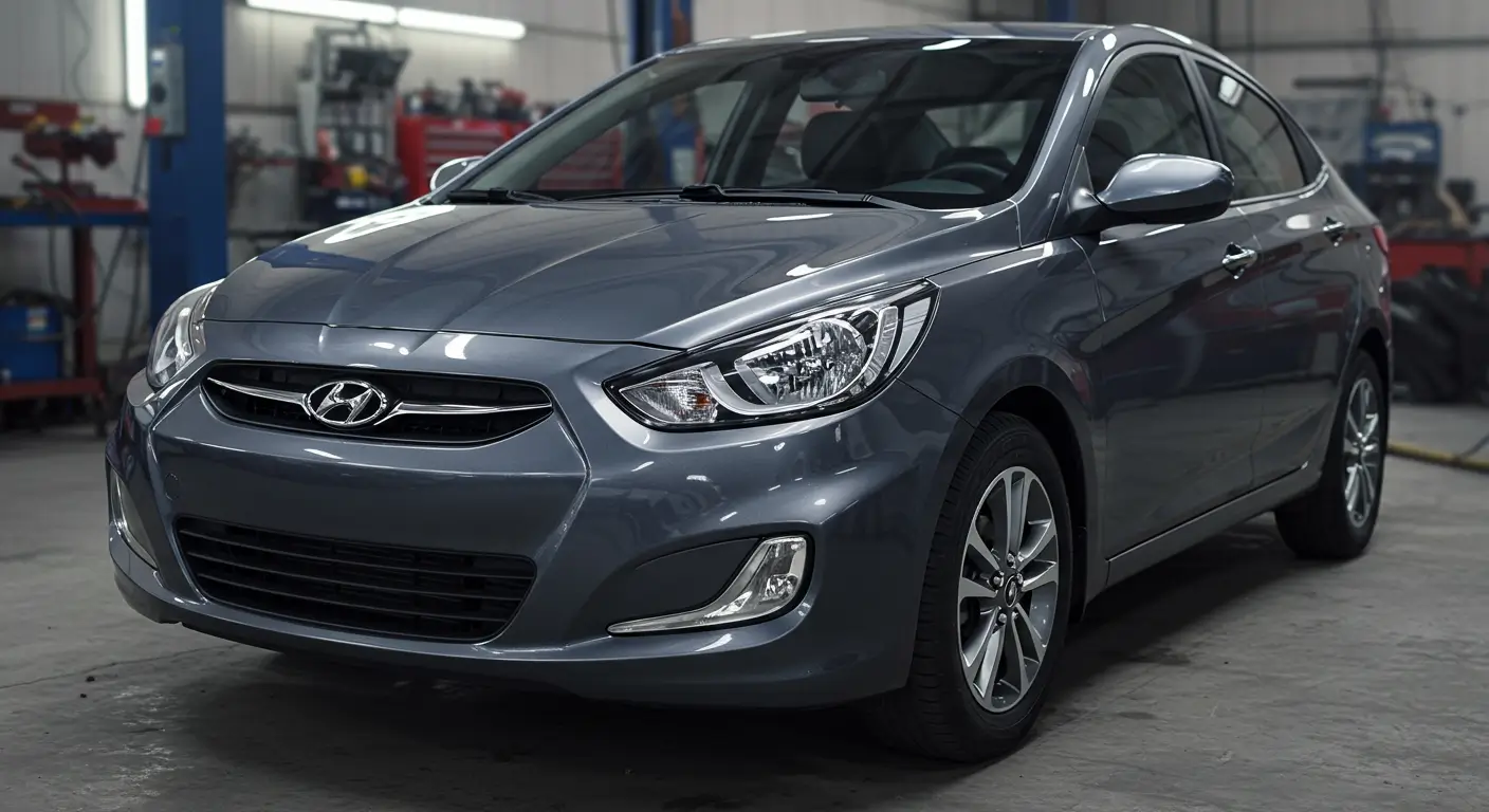 Hyundai Accent modelo 2012 vehículo compacto