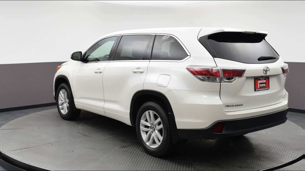 Toyota Highlander XLE 2016 SUV