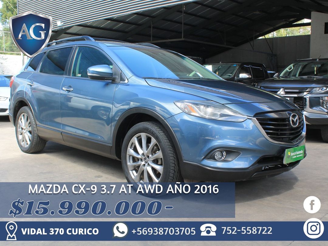 Mazda CX-9 SPORT modelo 2016 SUV en República Dominicana
