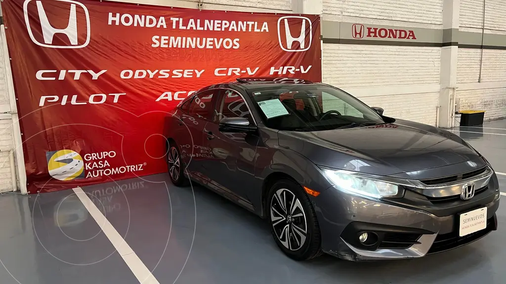 Honda Civic LX 2016 Sedán Gris en República Dominicana