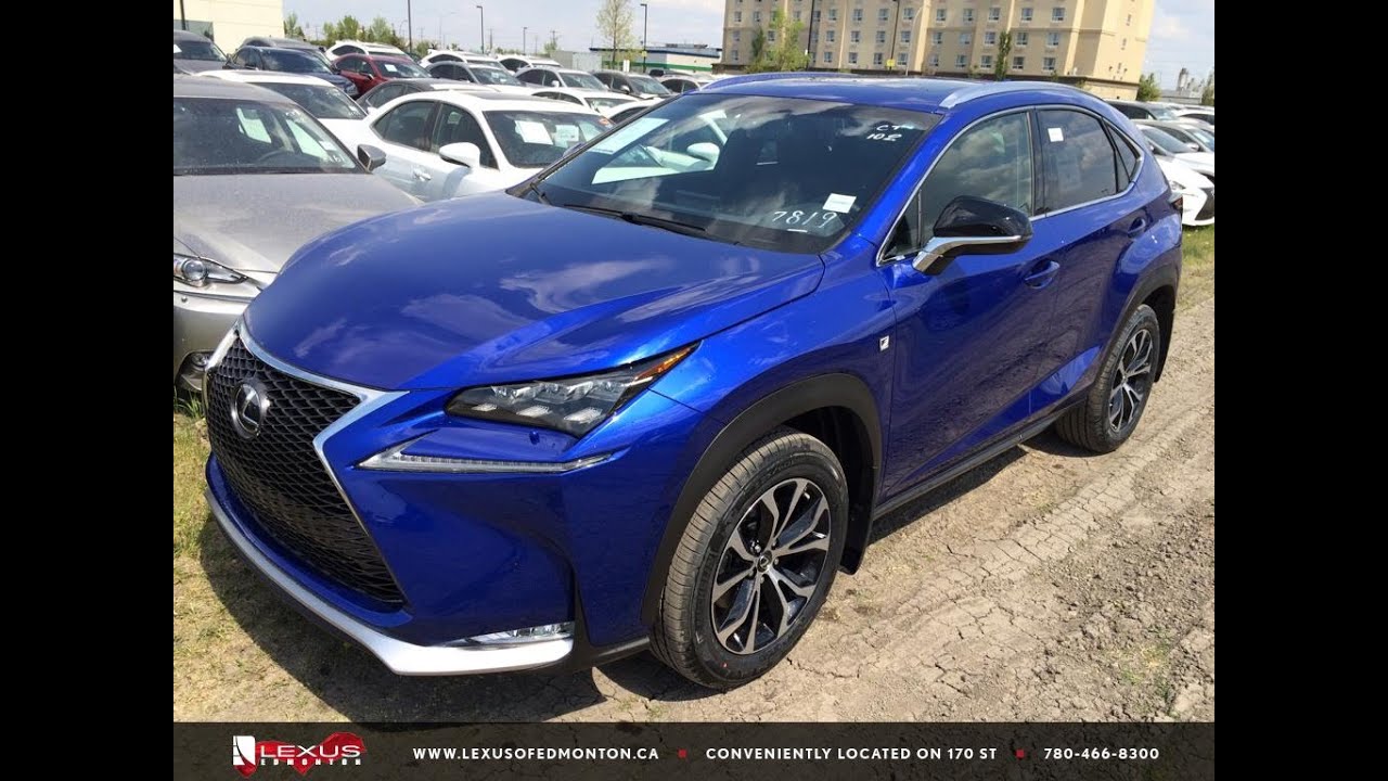 Lexus NX 200T F Sport 2016 SUV de lujo