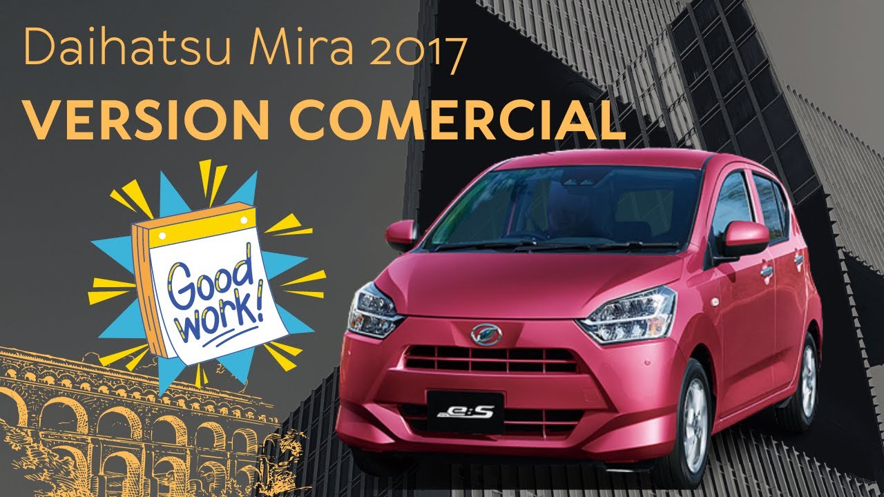 Daihatsu Mira Modelo 2017 Coche Compacto