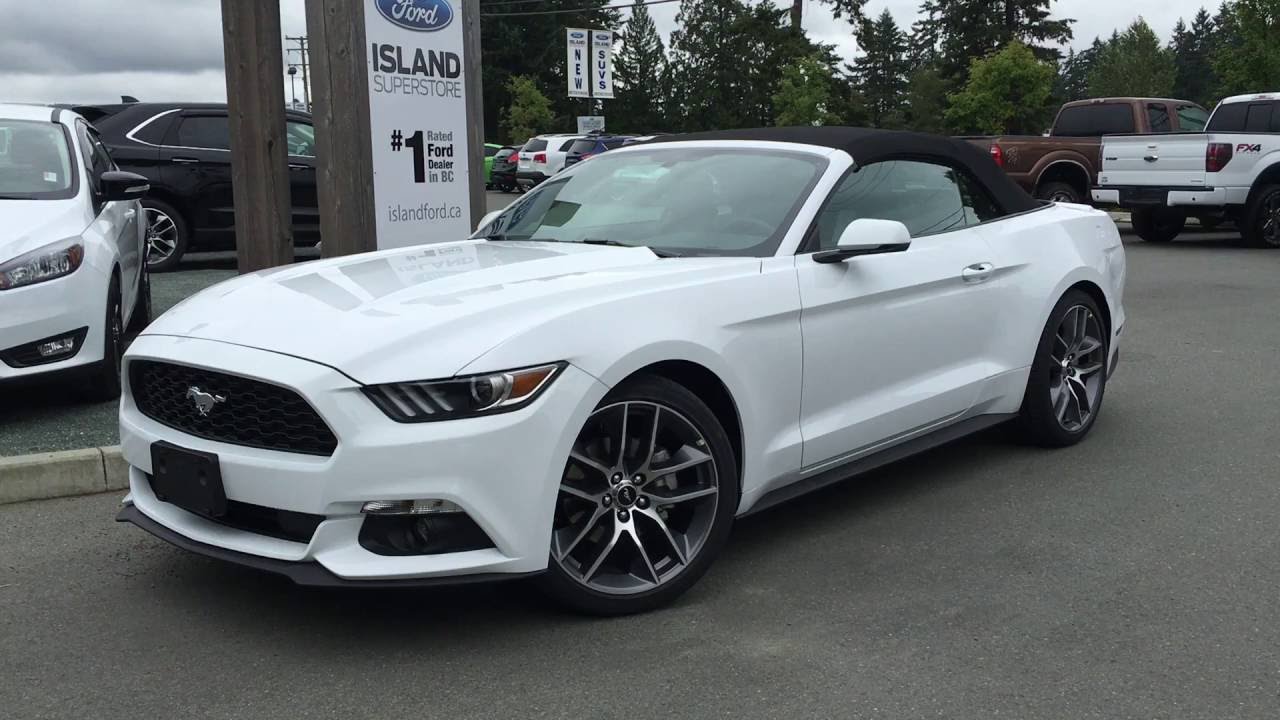 Ford Mustang Ecoboost Premium 2017 Deportivo