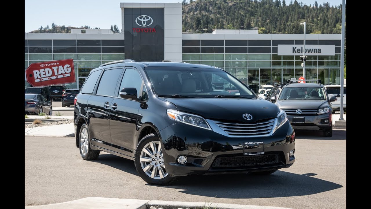 Toyota Sienna Limited 2017 Minivan