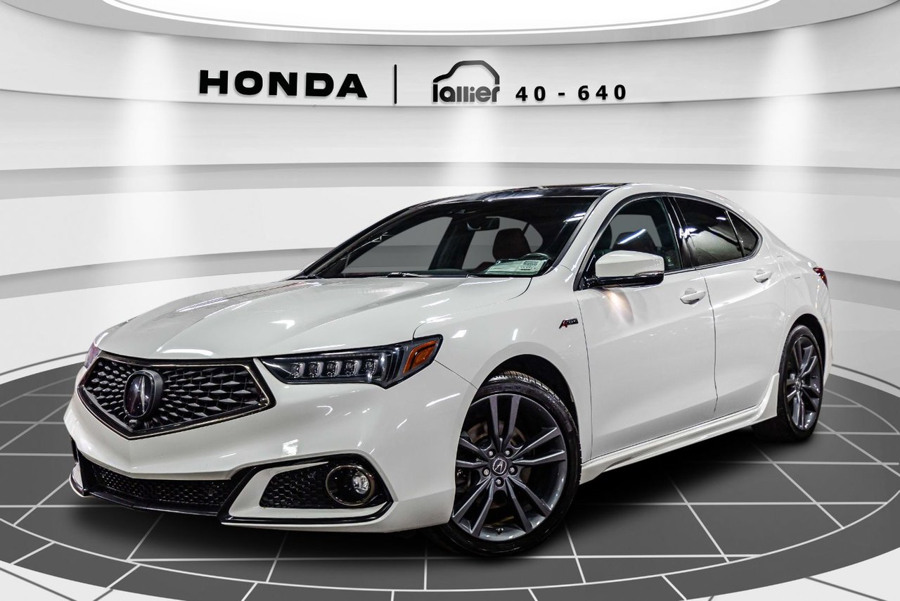 Acura TLX A-Spec 2018 Sedán Deportivo