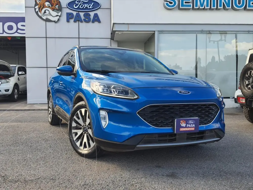 Ford Escape SE Ecoboost 2020 SUV azul en República Dominicana