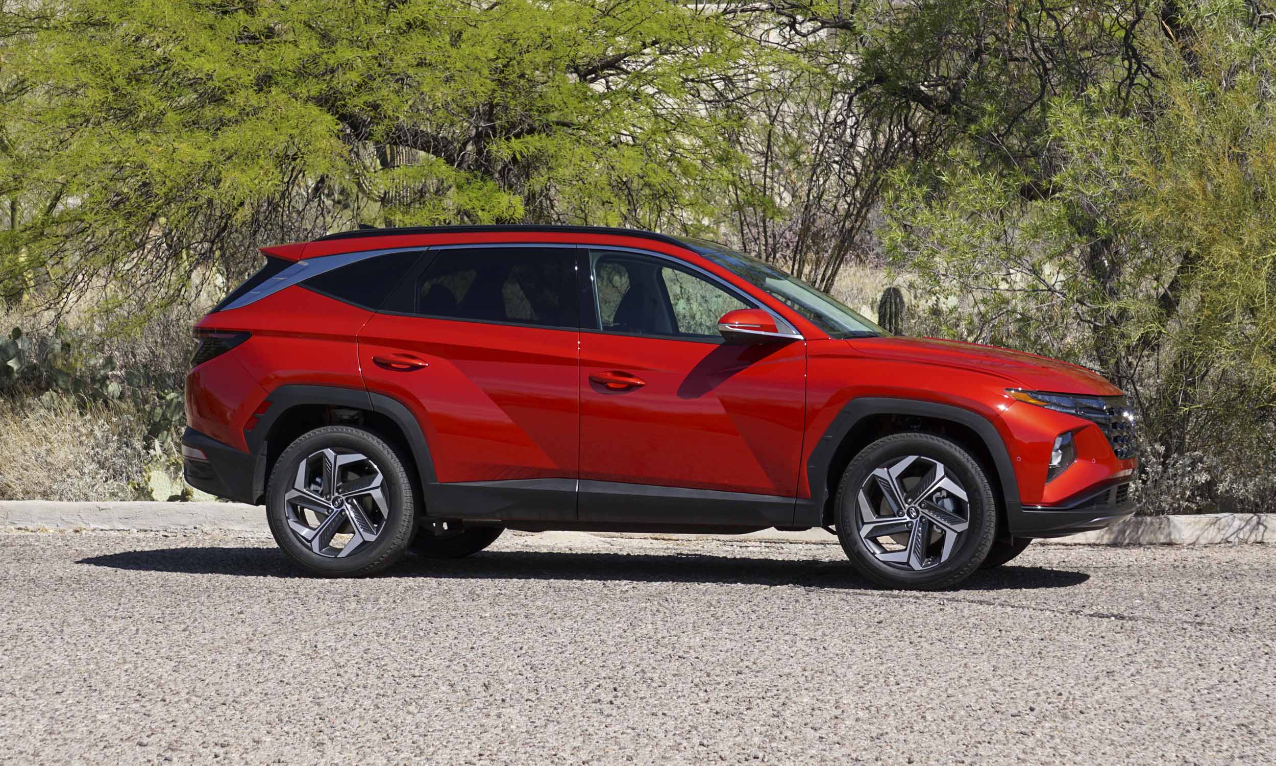 Hyundai Tucson 2022 SUV rojo en República Dominicana