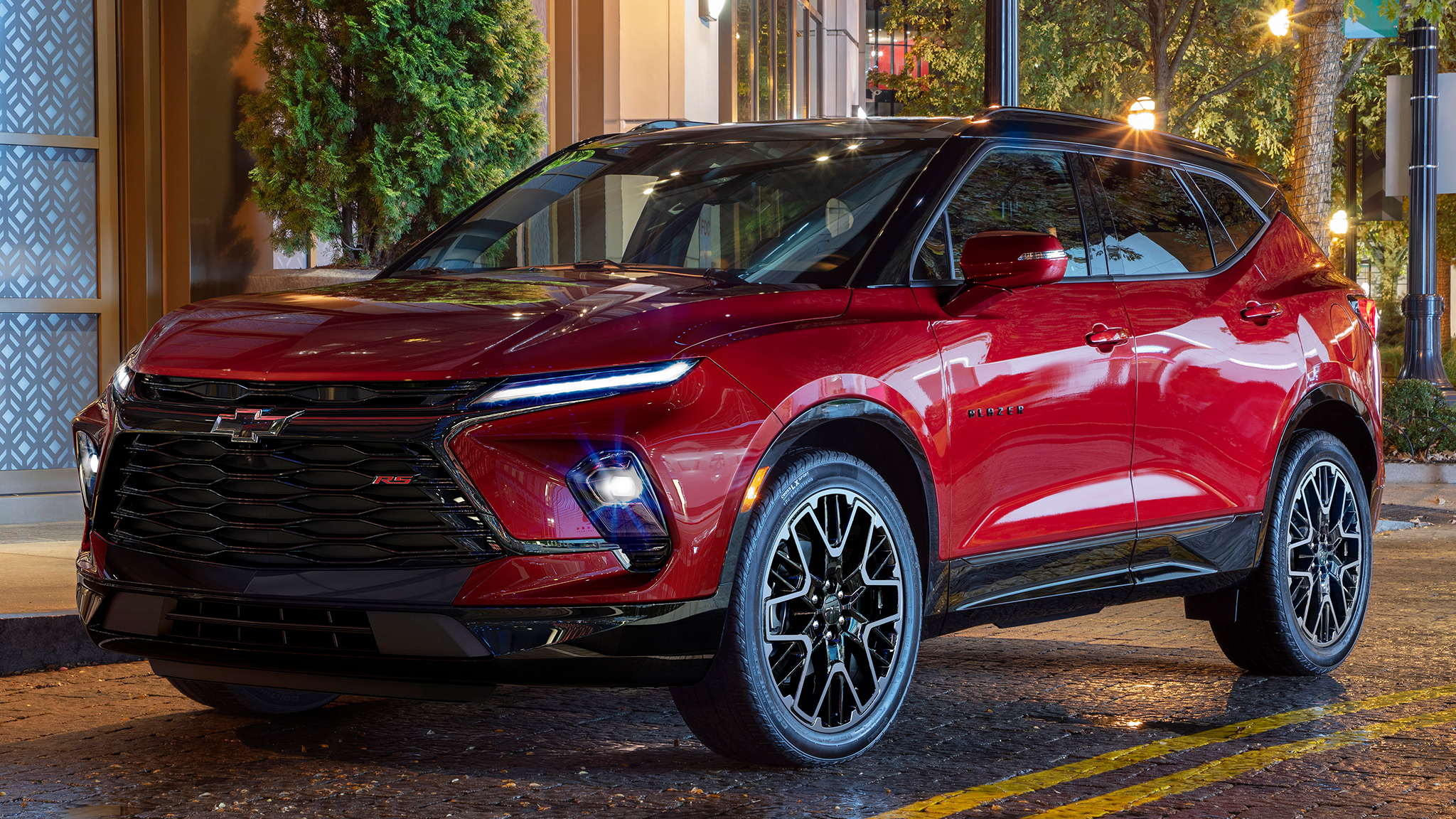 Chevrolet Blazer RS 2023 SUV rojo en República Dominicana