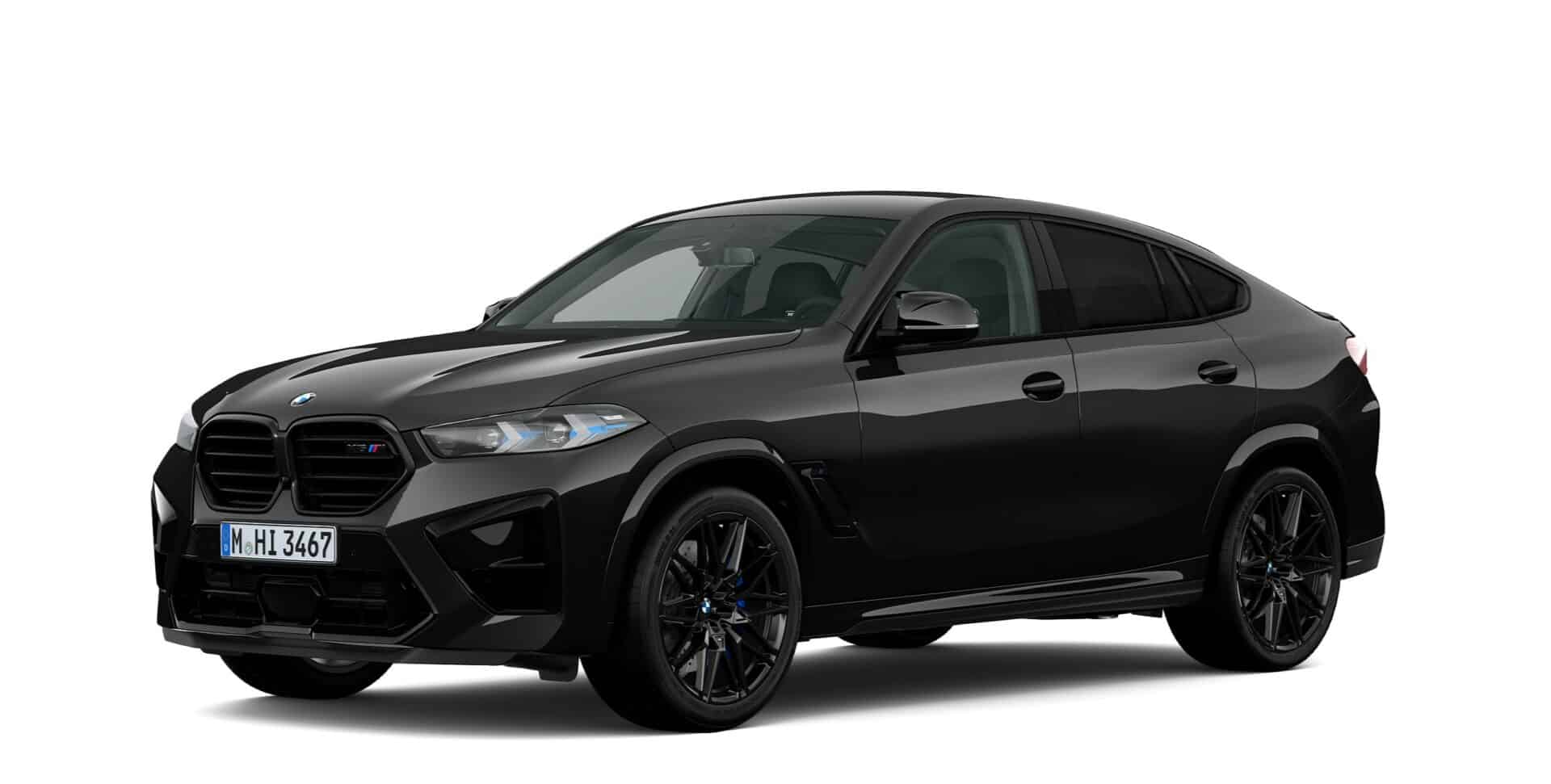 BMW X6 M Competition 2024 SUV Negro Rojo en República Dominicana