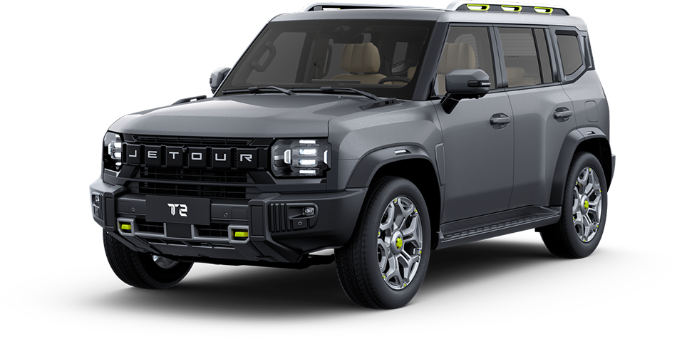 Jetour T2 2027 SUV con motor 2.0 Turbo y tracción 4x4