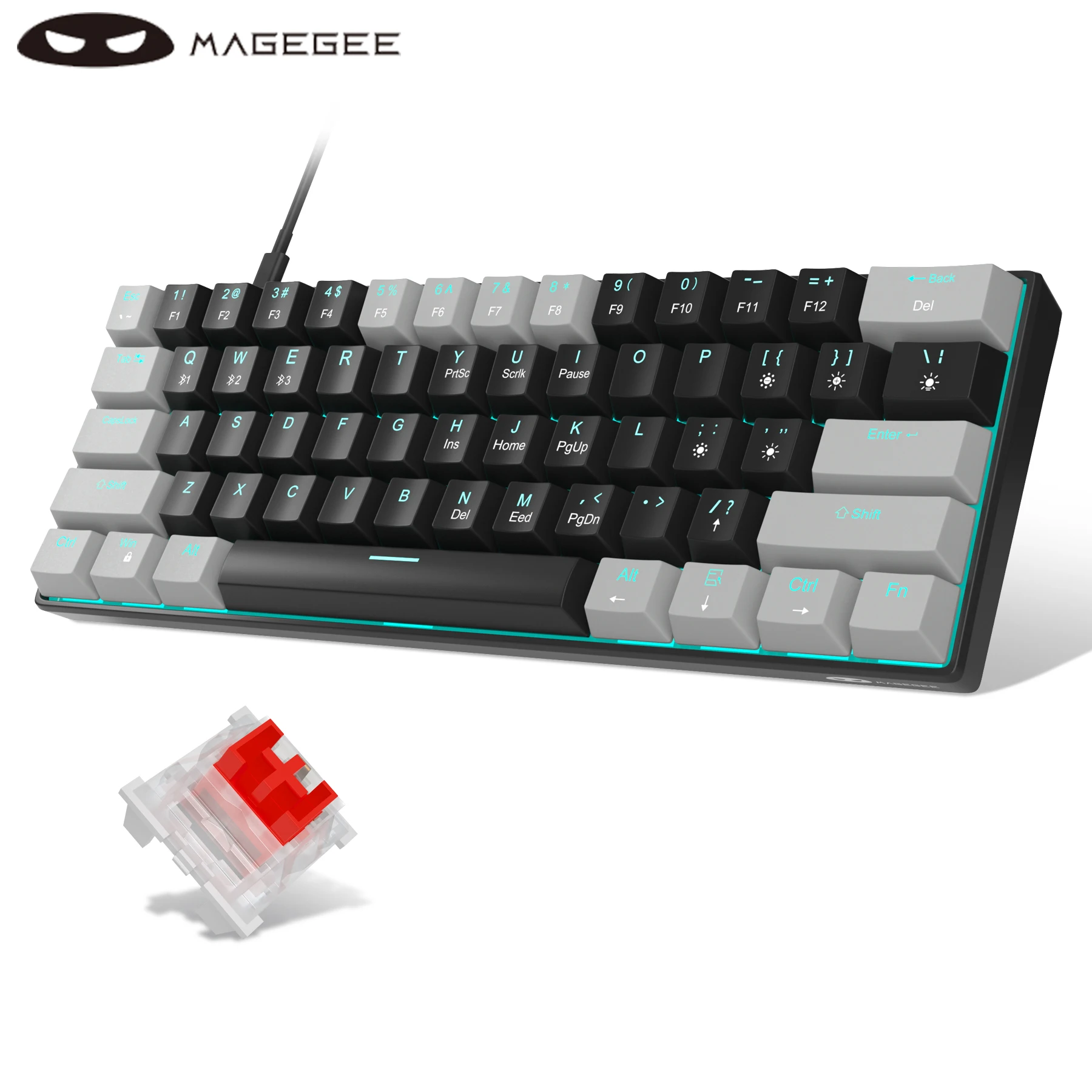 MageGee MKSTAR Teclado Mecánico TKL en República Dominicana