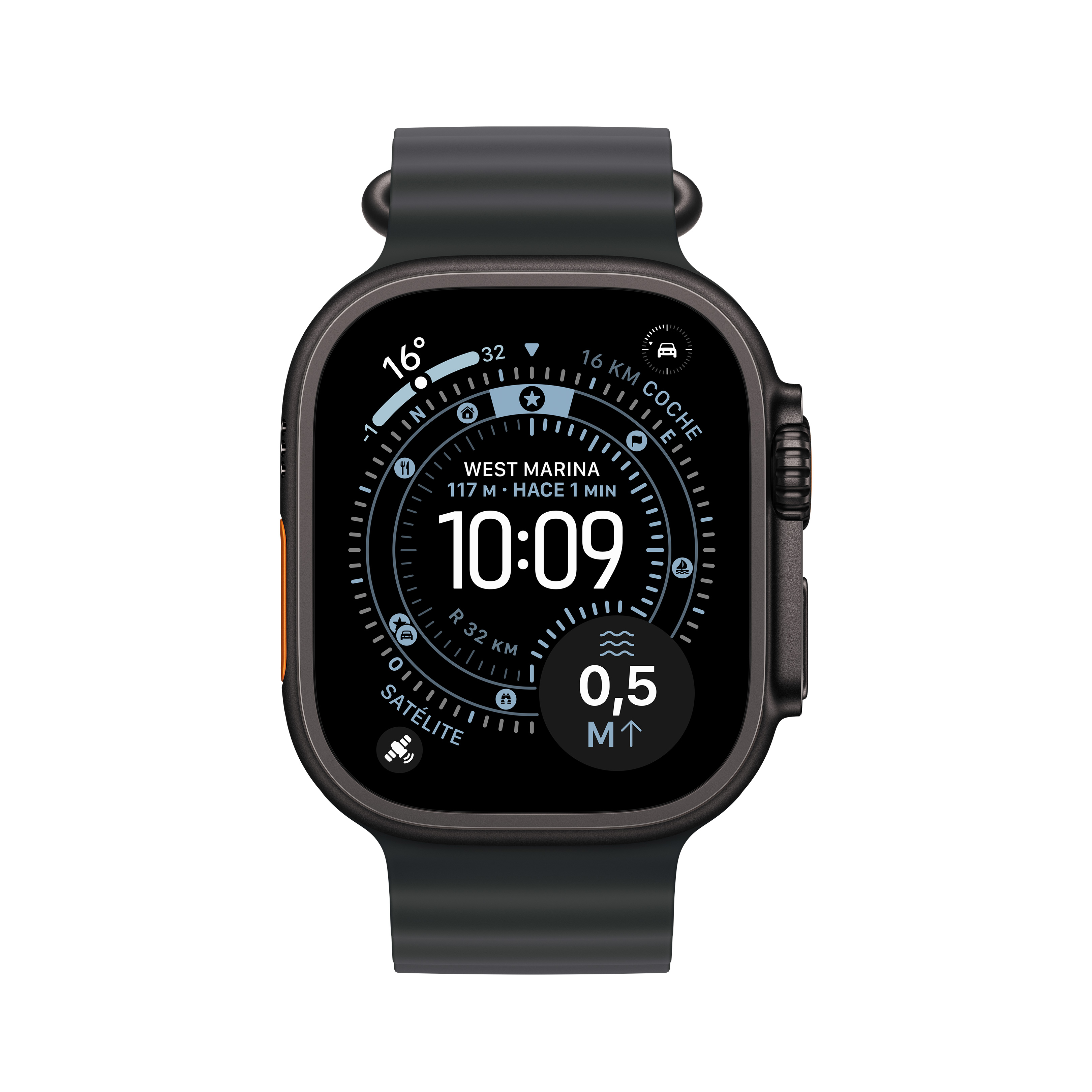 Apple Watch Ultra 3 49mm Negro en República Dominicana