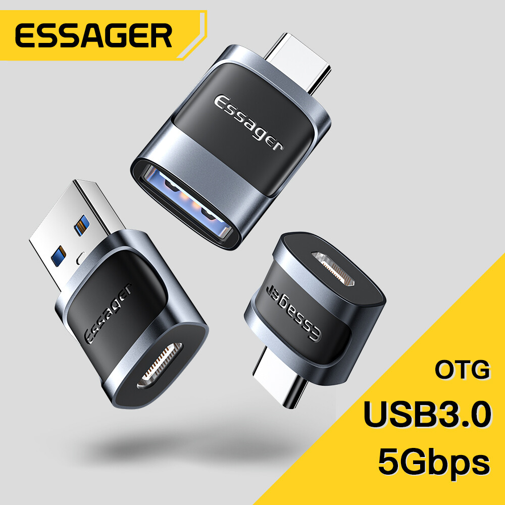 WisdomUp Adaptador OTG USB-C a Micro USB YP19 en República Dominicana