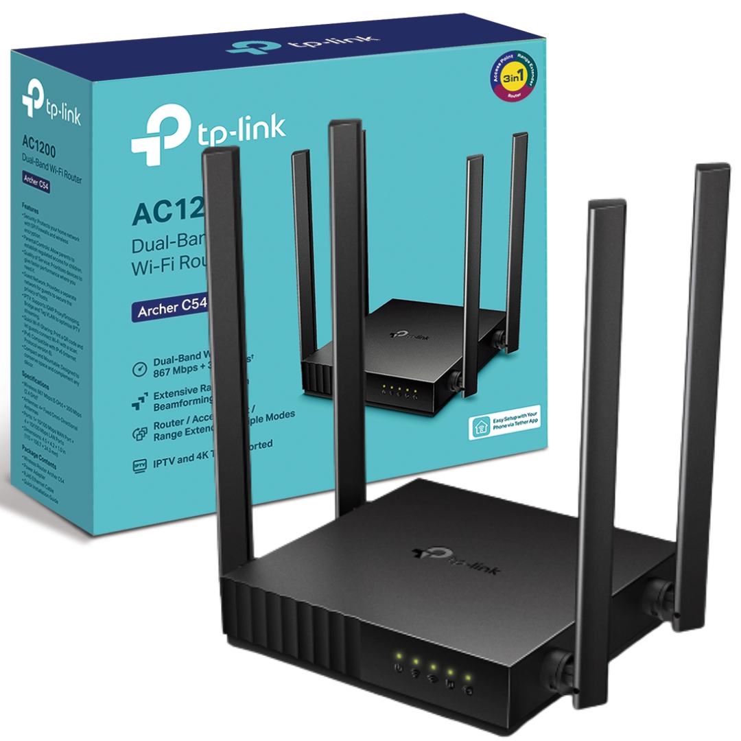 TP-Link Router WiFi AC1200 de 4 antenas en República Dominicana