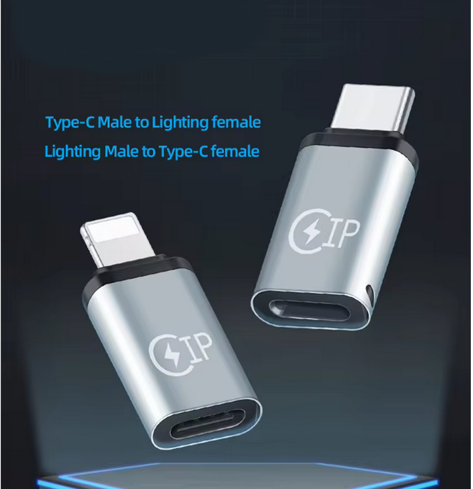 Adaptador OTG Type-C a Lightning WisdomUp YP21 en República Dominicana