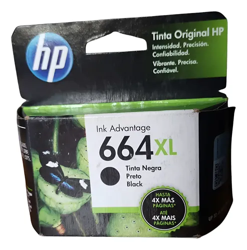 HP 664XL Cartuchos tinta negro y color