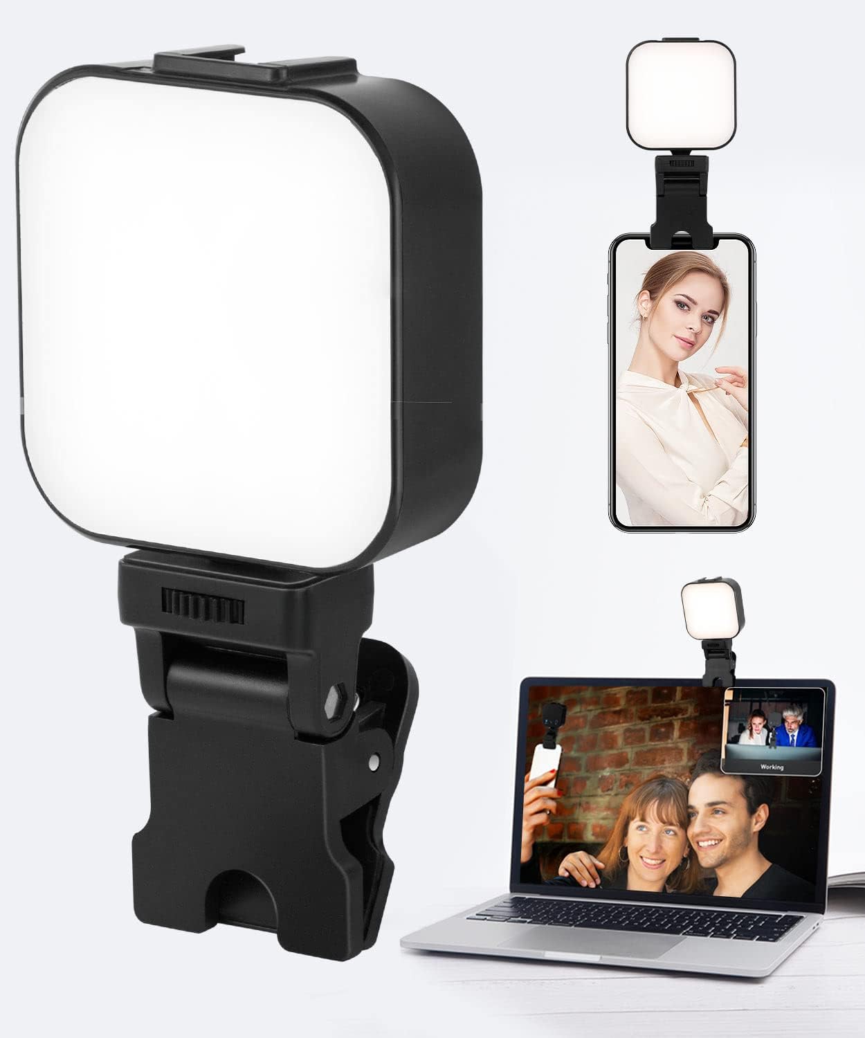 Luz LED portátil para teléfono Nan