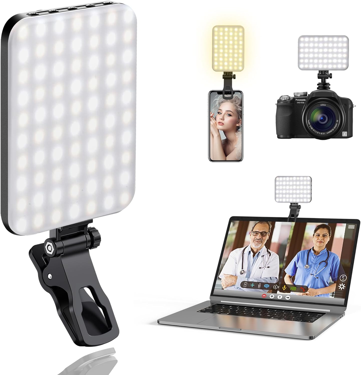Luz LED portátil para teléfono Nan en República Dominicana