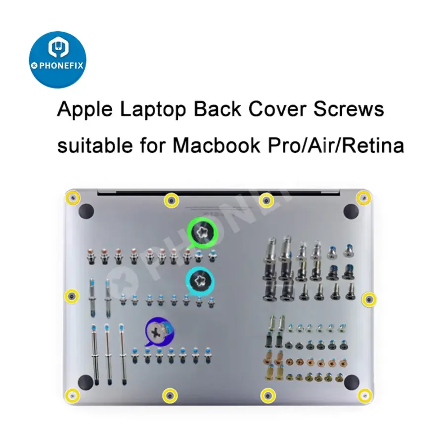 Apple Tornillos para MacBook Pro Retina