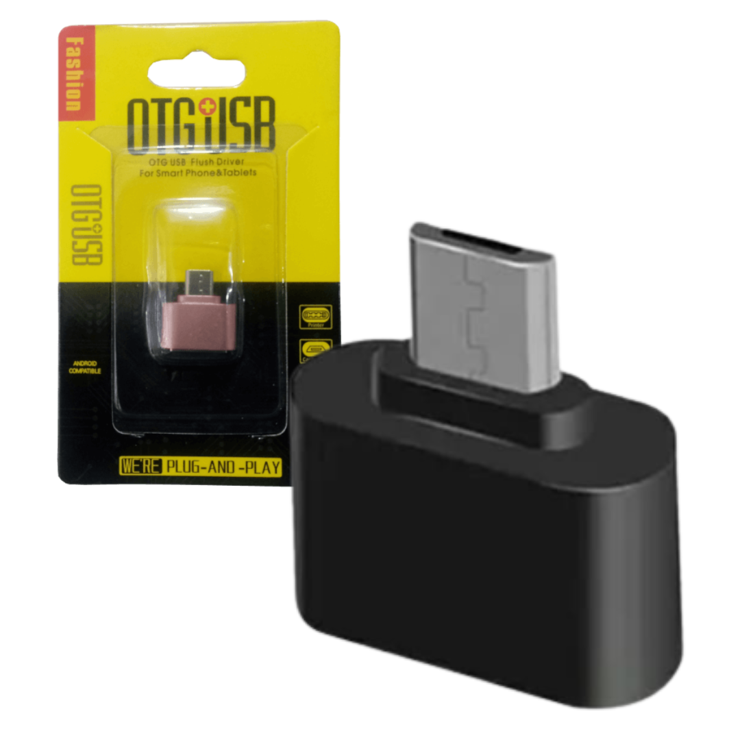 Adaptador OTG USB 2.0 a Micro WisdomUp YP23 en República Dominicana