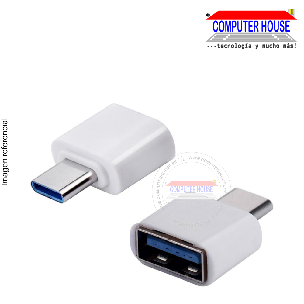 WisdomUp Adaptador USB 2.0 Type-C OTG YP26