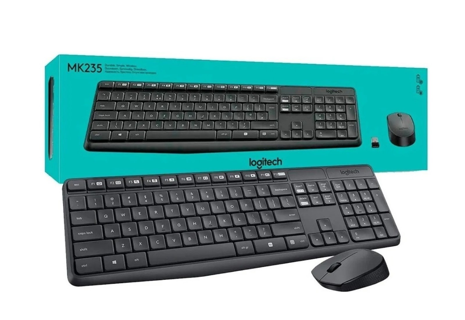 Logitech Combo inalámbrico teclado y ratón