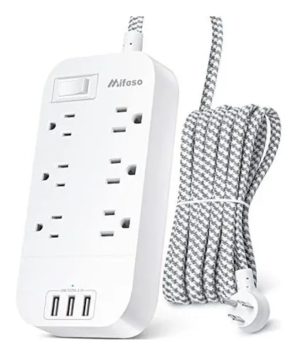 Rudo Star Regleta 6 Tomas 3 USB en República Dominicana