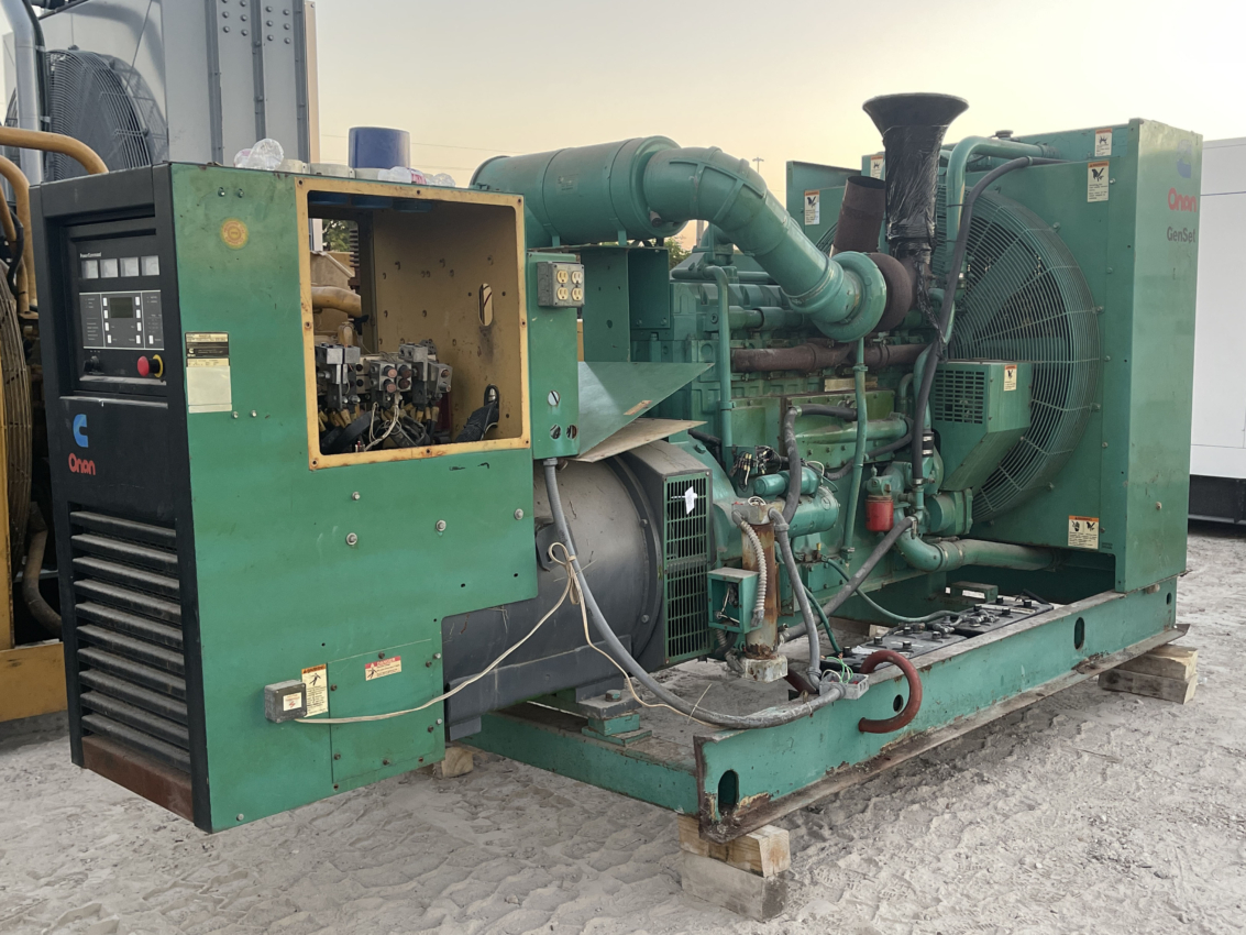 Generador Cummins modelo 400 kW en República Dominicana