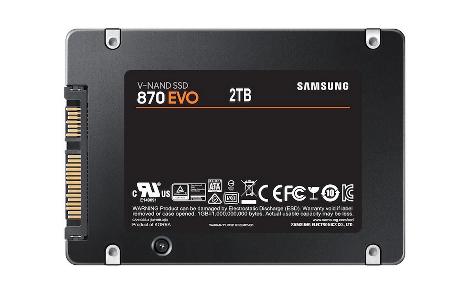 Samsung SSD 870 Evo SATA III 2TB en República Dominicana
