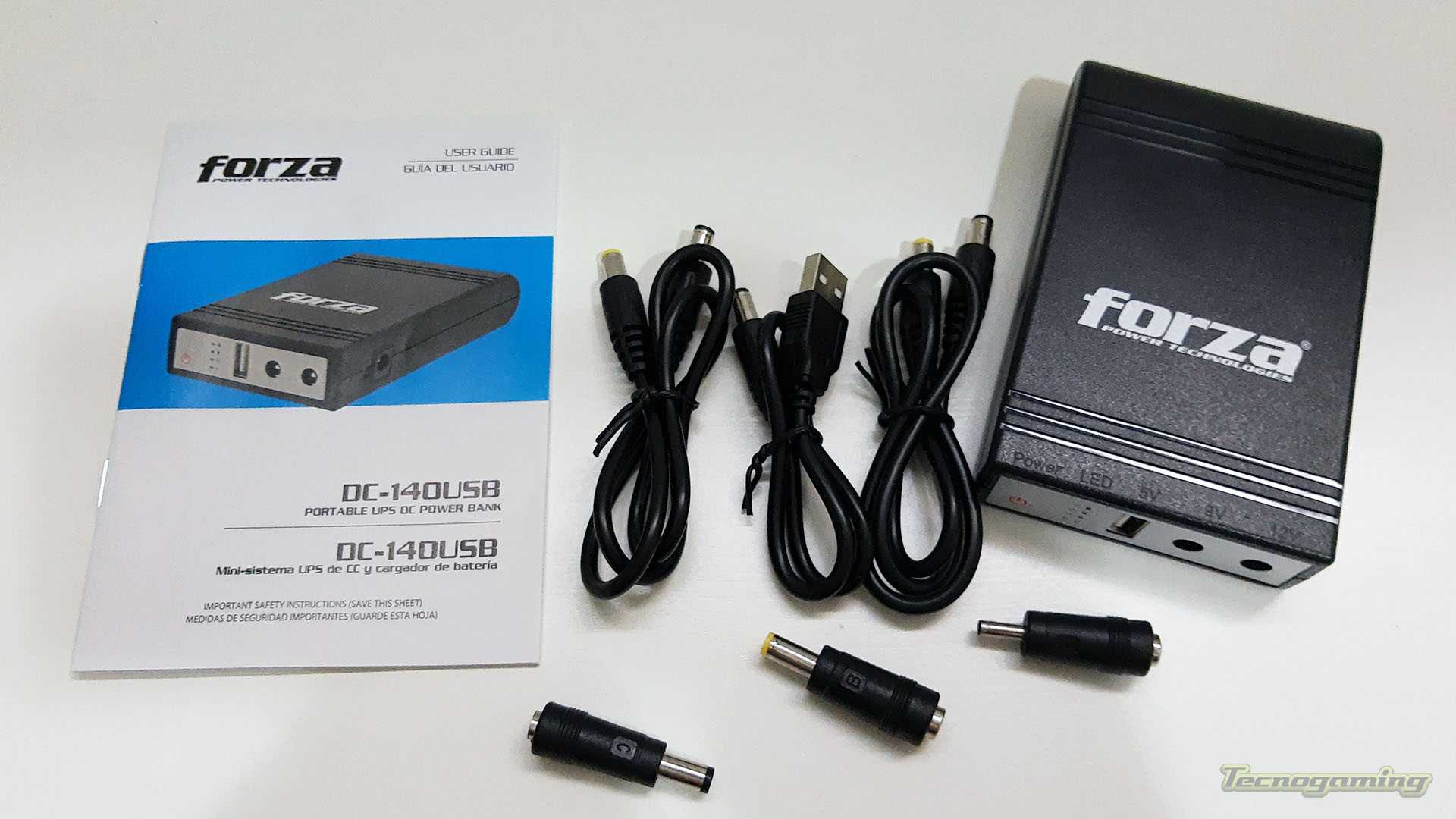 Forza DC140USB UPS mini para router en República Dominicana