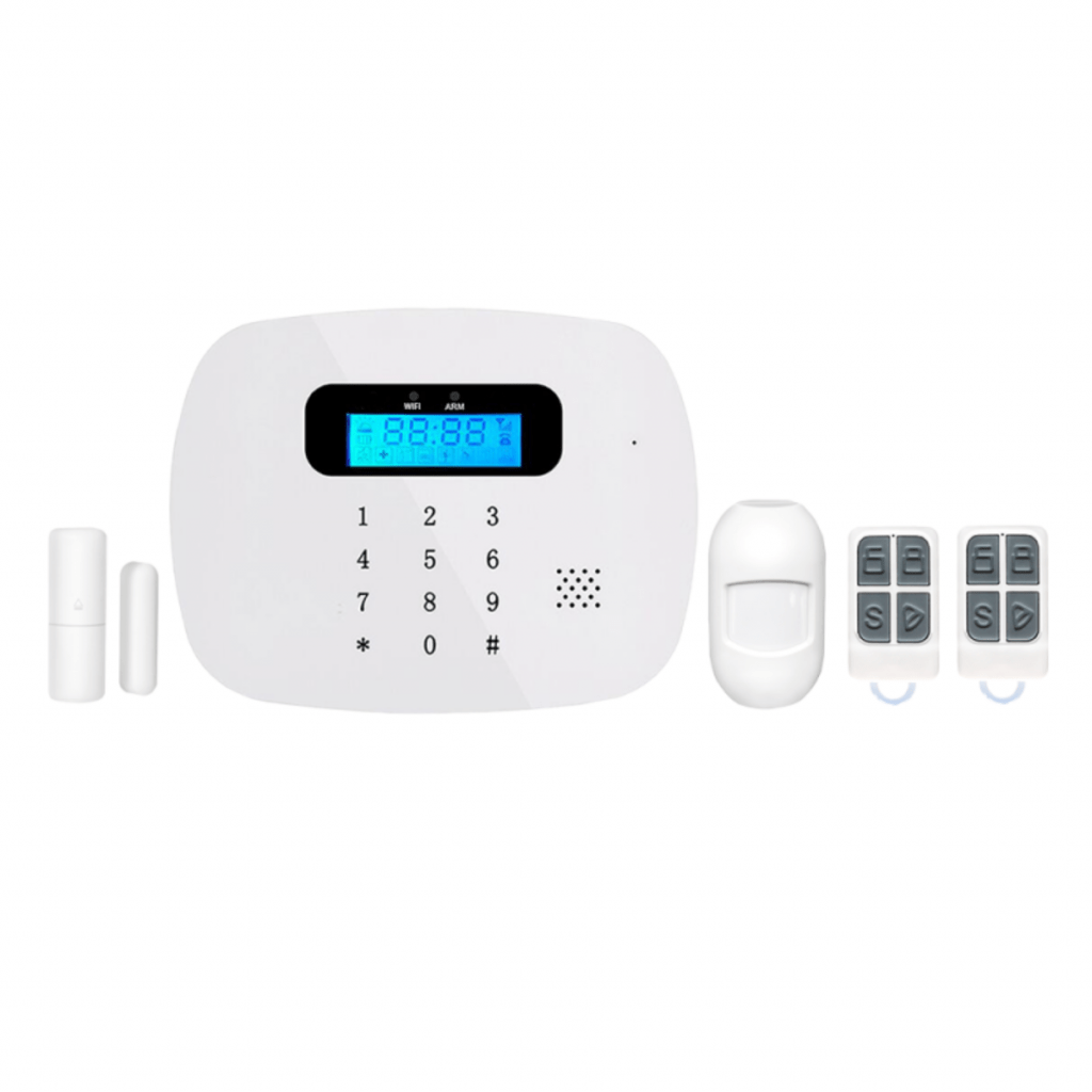 Alarma Seguridad Inalámbrica WiFi GSM Kit Basico Hikvision