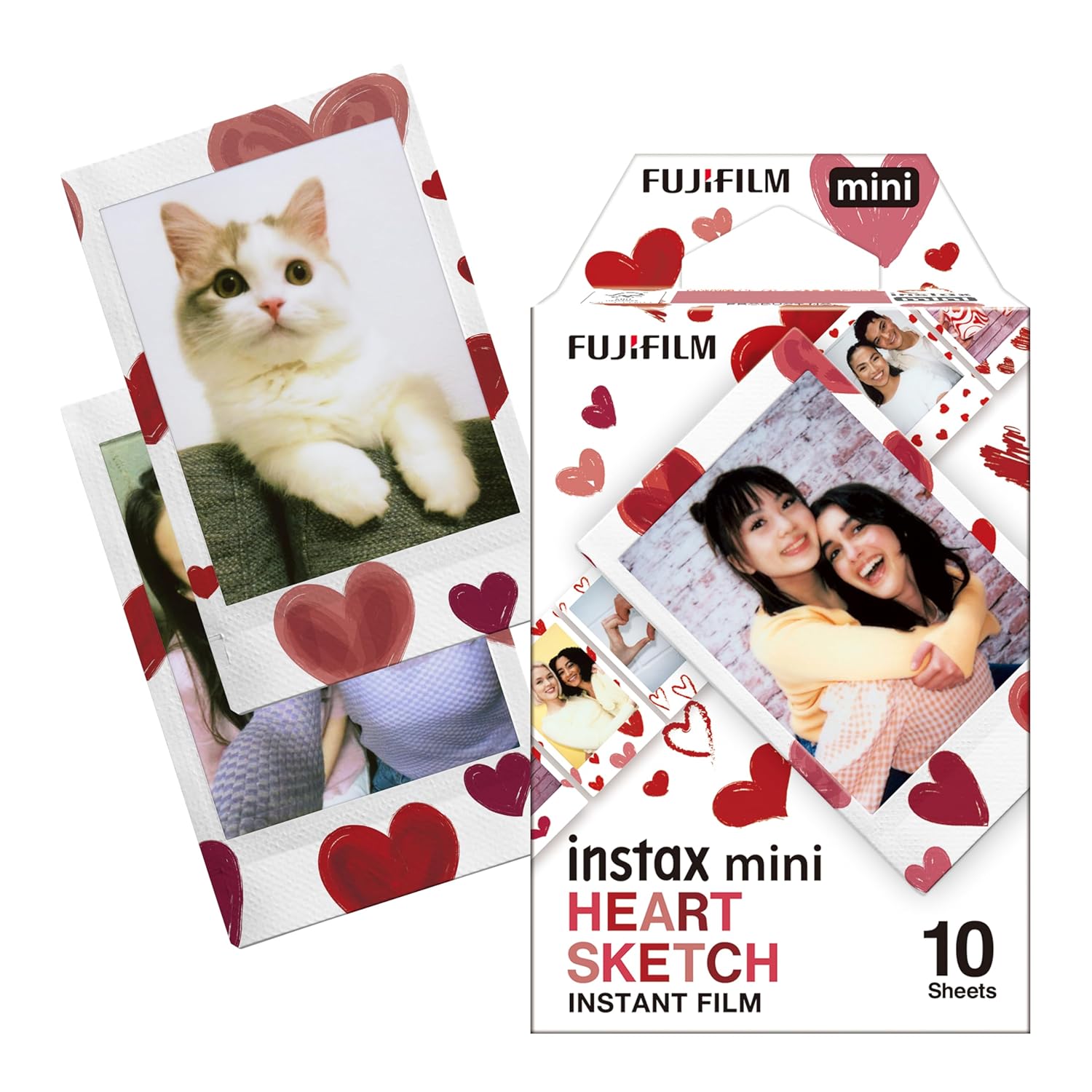 Fujifilm Instax Mini Película Diseño Corazón en República Dominicana
