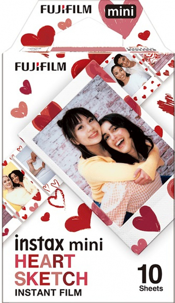 Fujifilm Instax Mini Película Diseño Corazón en República Dominicana
