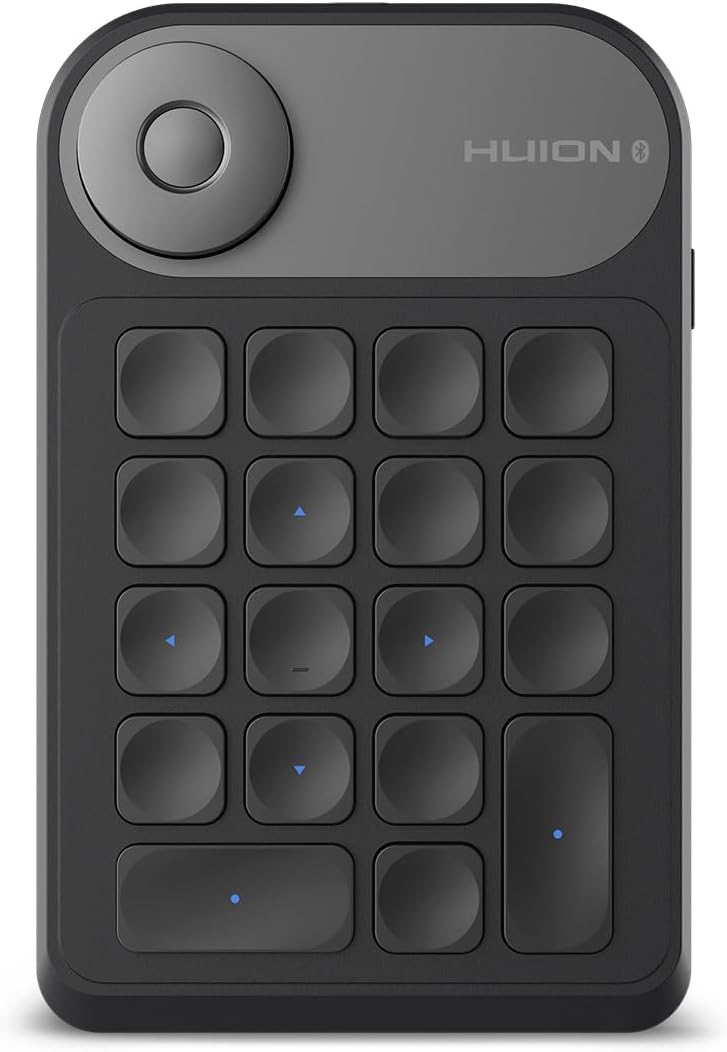 Huion K20 Keydial Mini teclado Bluetooth en República Dominicana