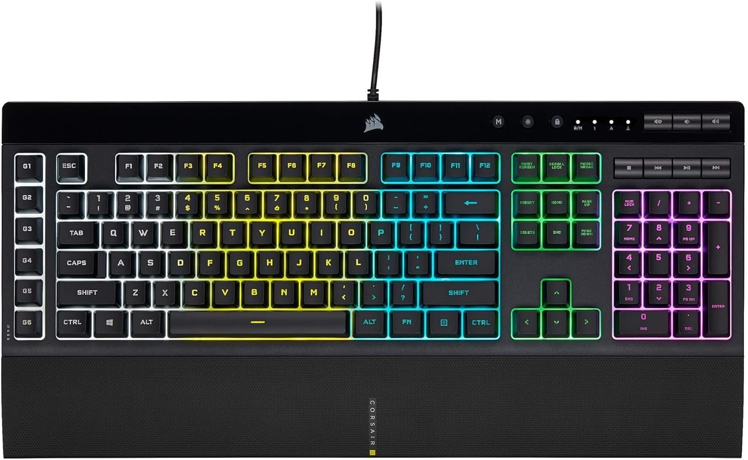 Corsair K55 RGB Teclado Mecánico en República Dominicana